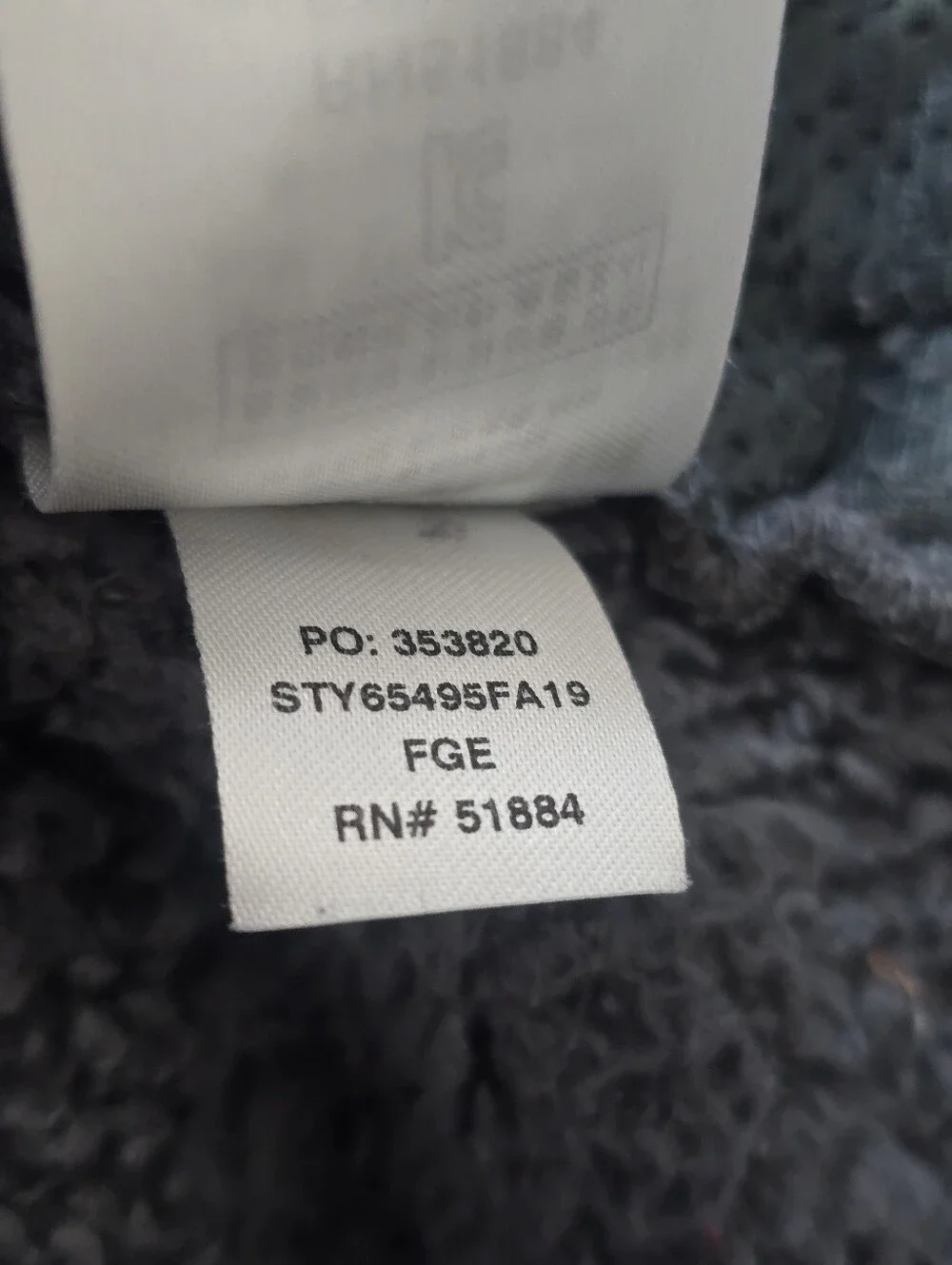 Patagonia Los Gatos 1/4 zip pullover gray high-pile fleece Slouchy Fit Girls XL